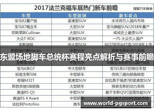 东盟场地脚车总统杯赛程亮点解析与赛事前瞻